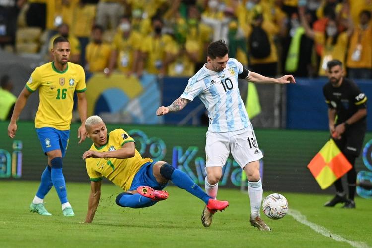 美洲杯阿根廷对巴西比赛